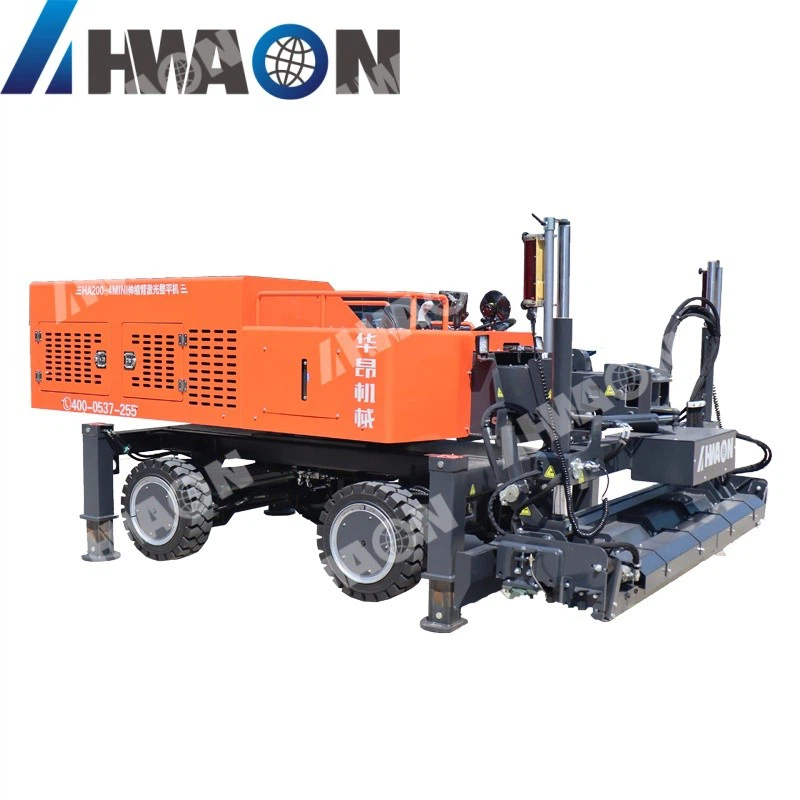 MINI-size Telescopic Boom Laser Screed Machine factory